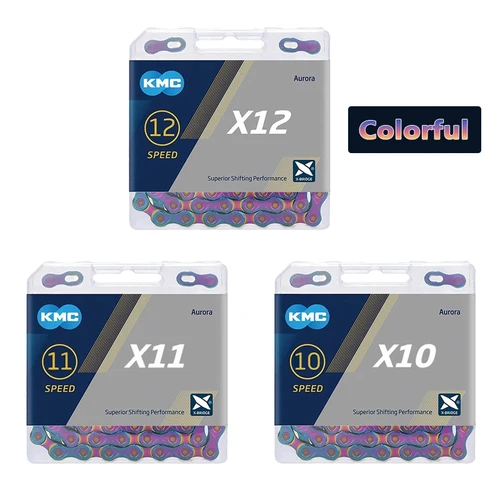 Imagen 2 del producto Cadena de bicicleta de montaña EL SL, cadenas doradas y plateadas de 9/10/11/12 velocidades para bicicleta de montaña y carretera, con SRAM, X9, X10, X11, X12