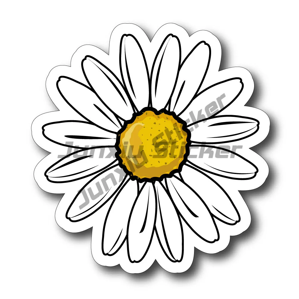 

Daisy Flower Sticker Decal, for Car , Window, Laptop, Girl