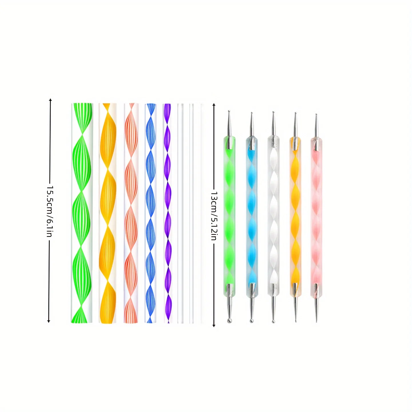 Mandala Dotting Tools Set, Air Dry Clay & Rock Painting Kit with Stencils & Dot Pens, DIY Art Craft Supplies for Beginners view 2