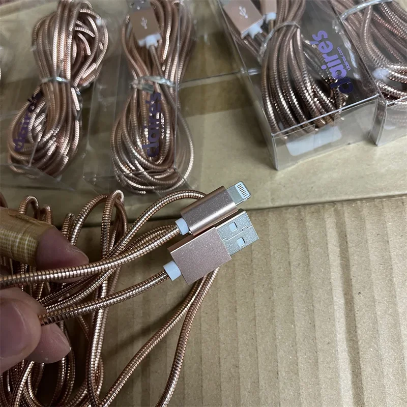 Aço Fittings com Bold 3 Meters Long Cable