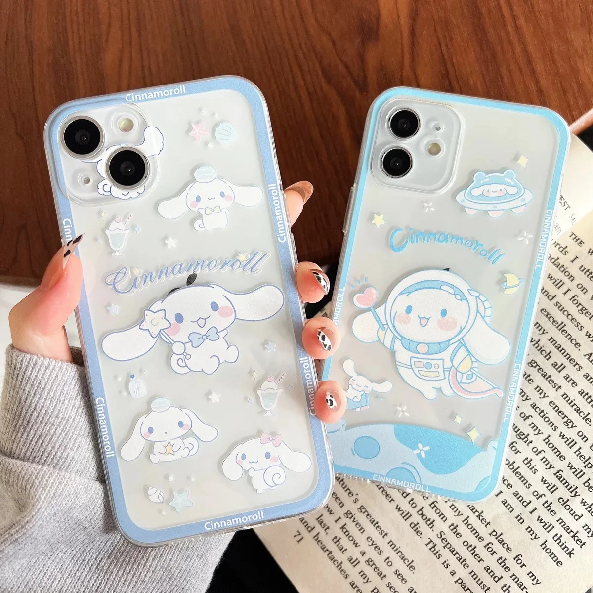 Cute Sanrios Cinnamoroll Phone Case For VIVO Y28 V30e Y75 Y03 Y36 Y100 Y17s Y76 Y22s Y16 Y50 Y21 Y20 V29 V23e V21e 5G Cover