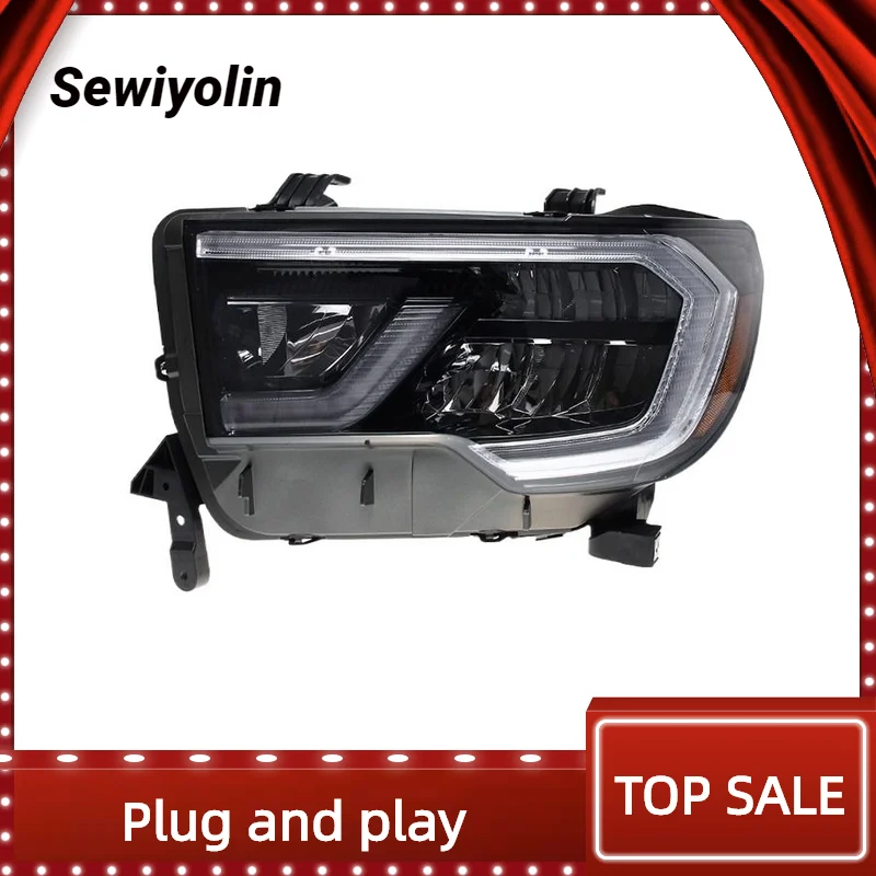 

For Toyota Tundra 2007-2013 Car Accessories Headlight Assembly LED Lights Lamp DRL Signal Plug And Play Daytime Running