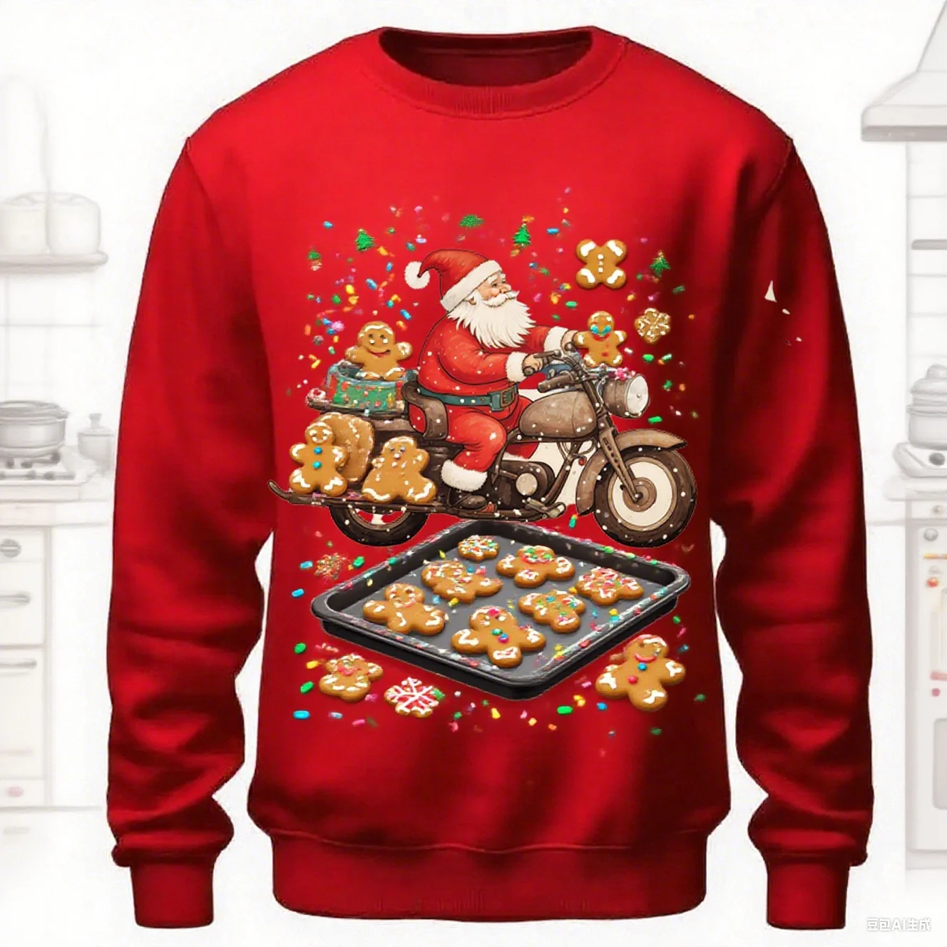 هدية الكريسماس عيد الميلاد الكرتون الجرافيك البلوز ثلاثية الأبعاد طباعة الخريف بلوزات Y2K الأطفال هوديس الرجال المرأة بلوزات