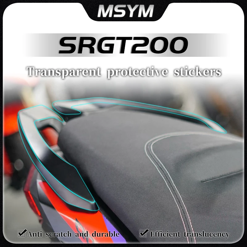 

For Aprilia SRGT200 SR GT 200 Srgt200 srgt200 Invisible car cover transparent protective film fuel tank sticker accessories