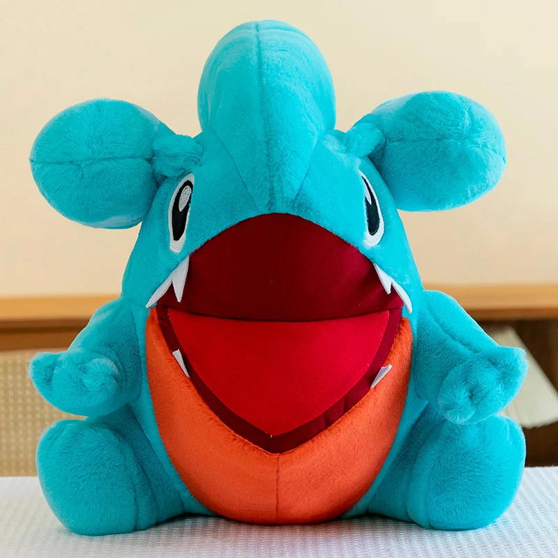 Jouet en peluche Pokémon Gible de 50cm, Kawaii, requin, Animal, poupée en peluche douce, grande taille, oreiller mignon, cadeau d'anniversaire pour enfants