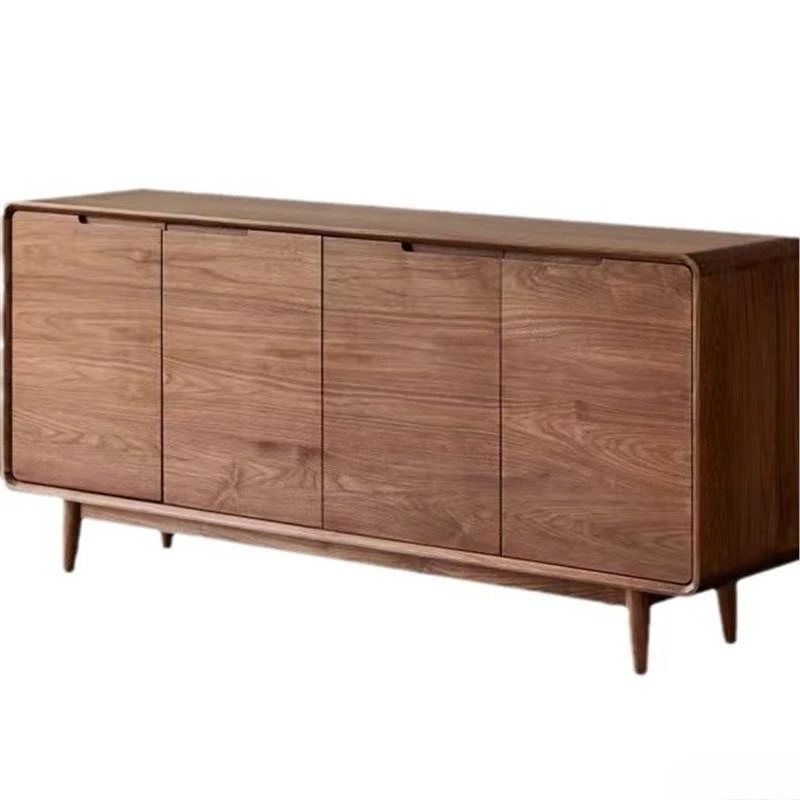 

Modern minimalist living room entrance locker cherry wood bedroom furniture