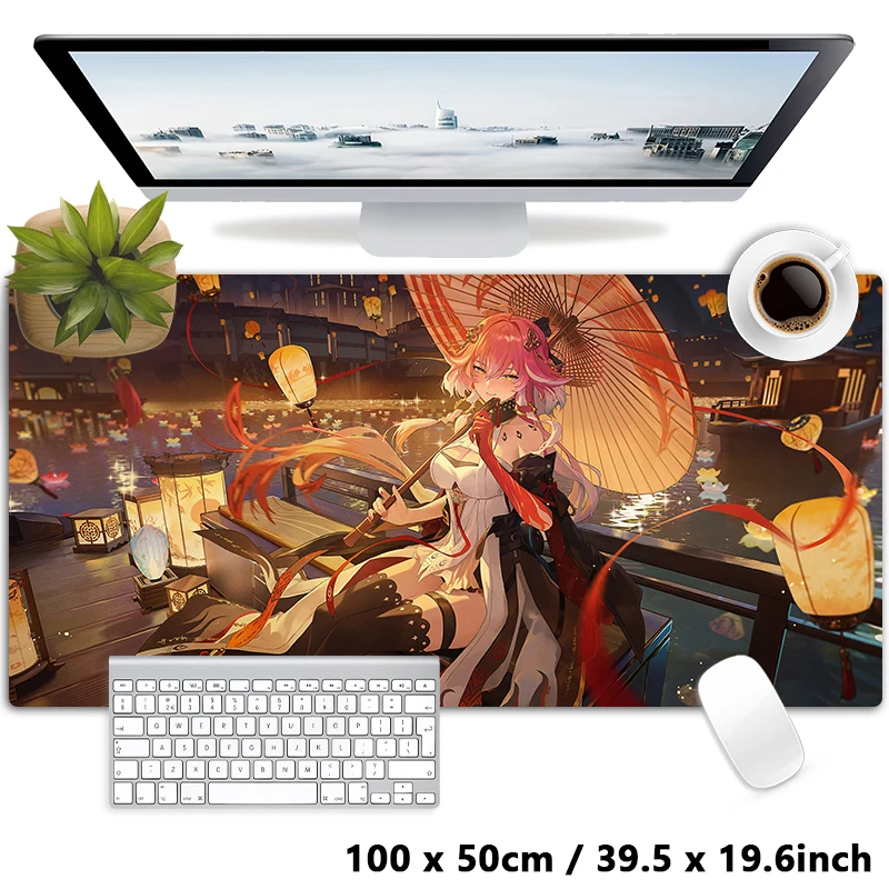 Wuthering Waves Full Characters Chisa Yinlin Jinhsi Changli The Shorekeeper Design  Mousepad XXL Keyboard Desk Mat