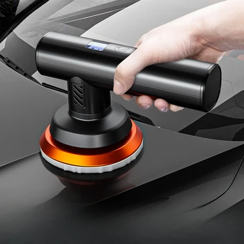 Car body polisher small auto polishing waxing machines USB charging light weight car camshaft polishing machine