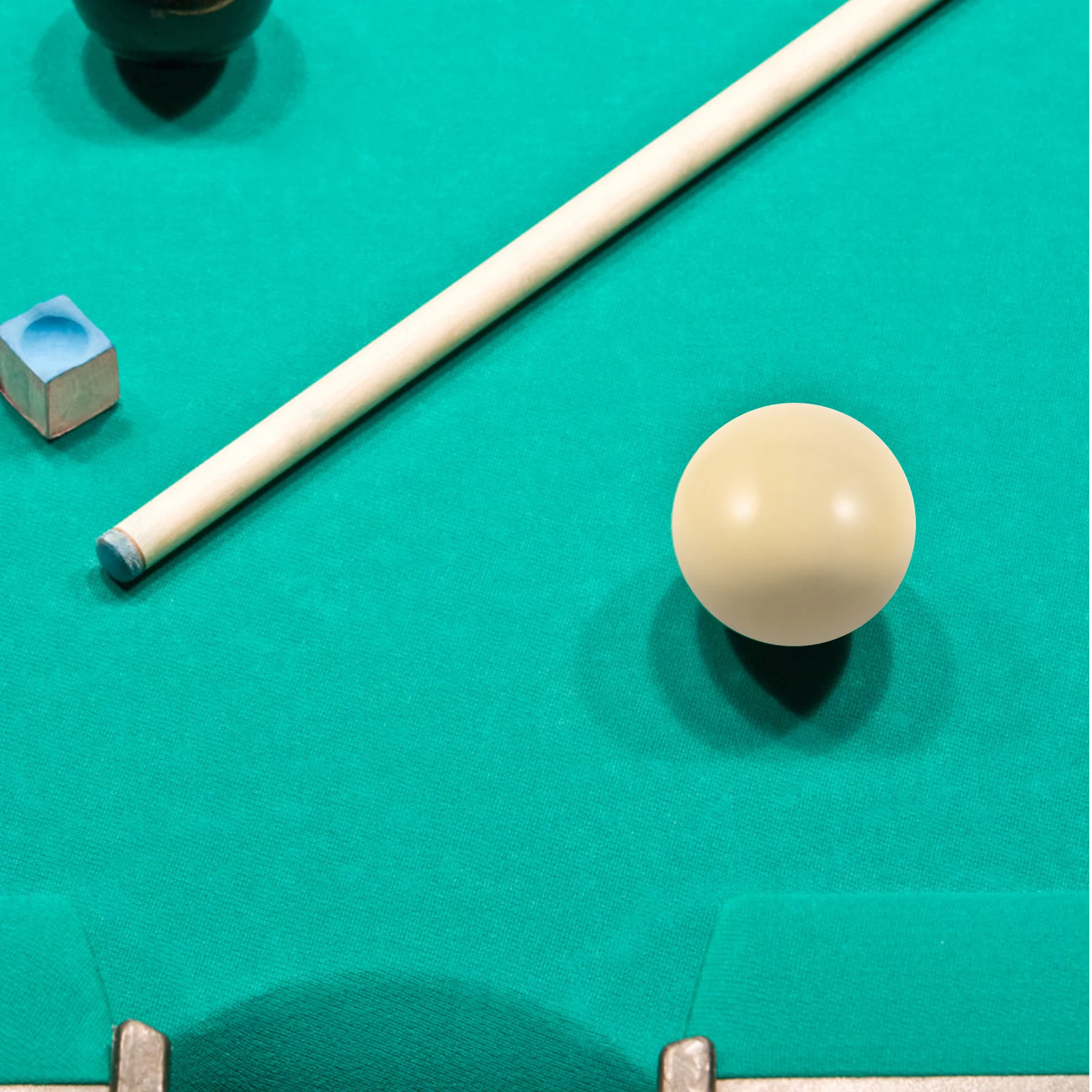 

4Pcs 2-Inch Billiard Cue Balls for Amateur Players Pure White Finish Even Weight Distribution Practice Sessions