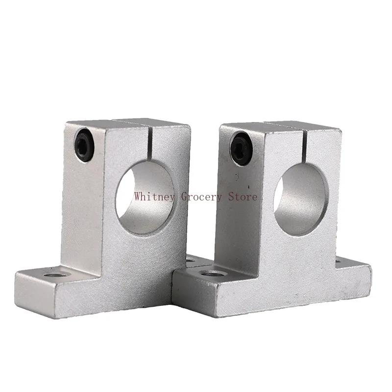 10pcs SK8 SK10 SK12 SK16 SK20 SK25 8mm Linear Ball Bearing Rail Shaft Side Blocks Support Table CNC 3D Printer Part