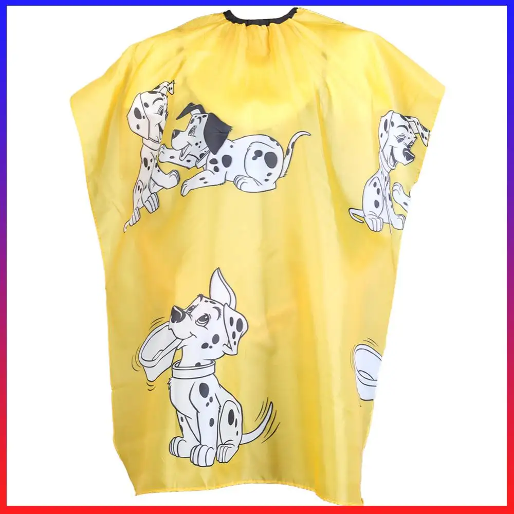 

1pcs Kids Children Hairdressing Cape Cartoon Dog Clothes Salon Hairstyle Cover Barber Hairdresser Waterproof Hair Cut Cloth
