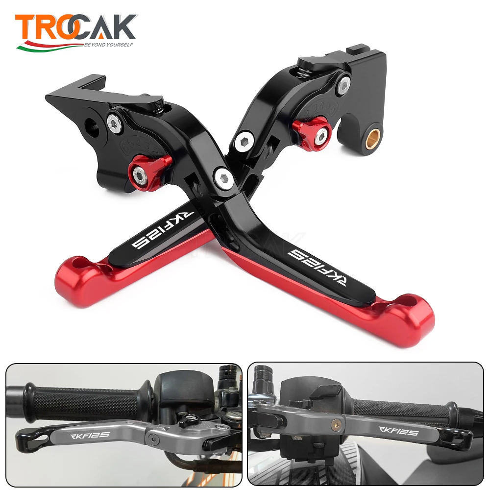 For Keeway RKF 125 RKF125 2018 2019 2020 2021 2022 Motorcycle CNC Adjustable Brake Clutch Lever Hight Quality Handles