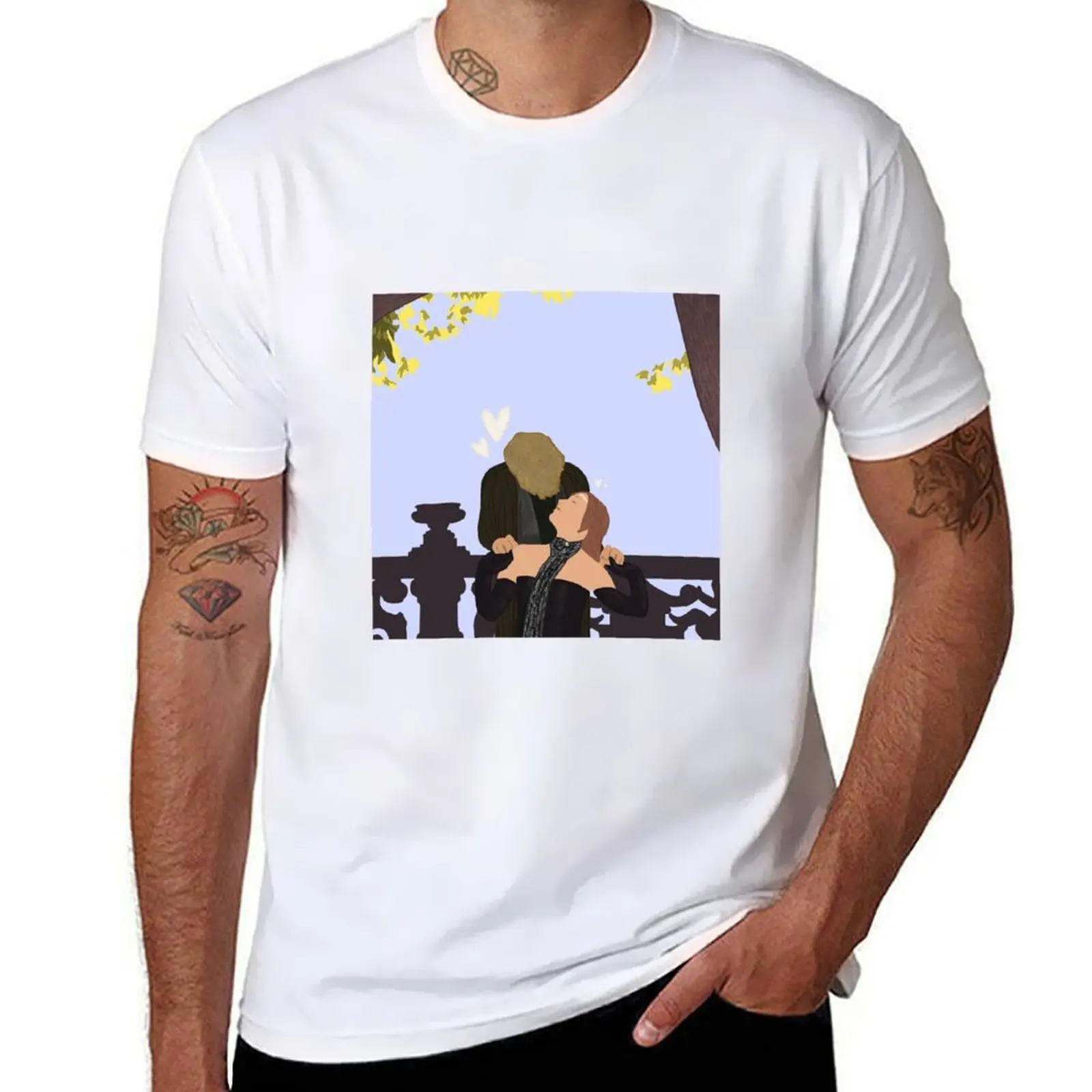 

ani and padme in naboo (our version) T-Shirt t shirt man designer man t shirt cotton t shirt man luxury T-Shirt