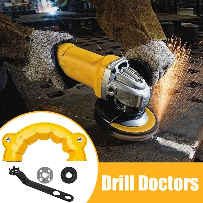 Drill Bit Sharpening Tool Precision Drill Bit Grinder Sharpening Fixture Innovative Groove Portable Long-Lasting Use For