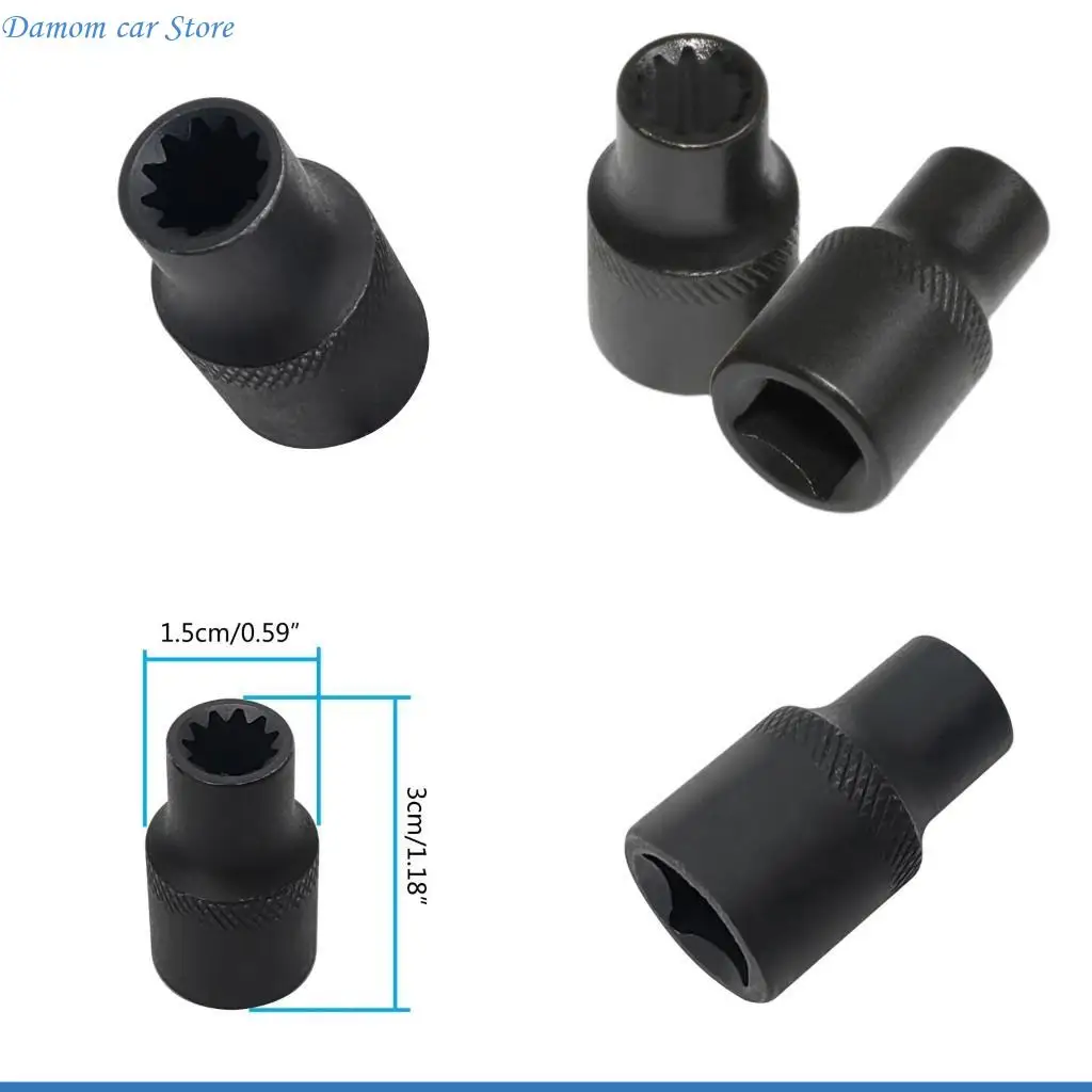 

A2UC Drive Disc Brake Piston Tool 11pt Truck Brake Caliper Removal Sleeve for Knorr