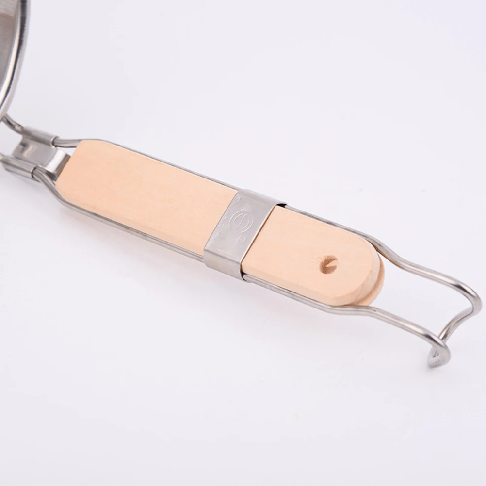 

Stainless Steel Kitchen Strainer Basket Wire Mesh Food Skimmer Pasta Dumpling Noodle Drainer Corrosion Resistant Long