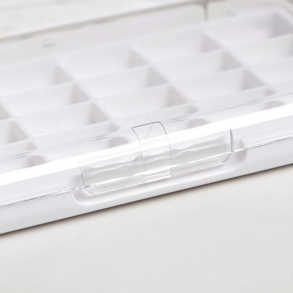 1 PC Balsamo per labbra Contenitore Porta polvere Tavolozza per trucco Tavolozza riutilizzabile Strumento per cosmetici Piatto per ombretto vuoto