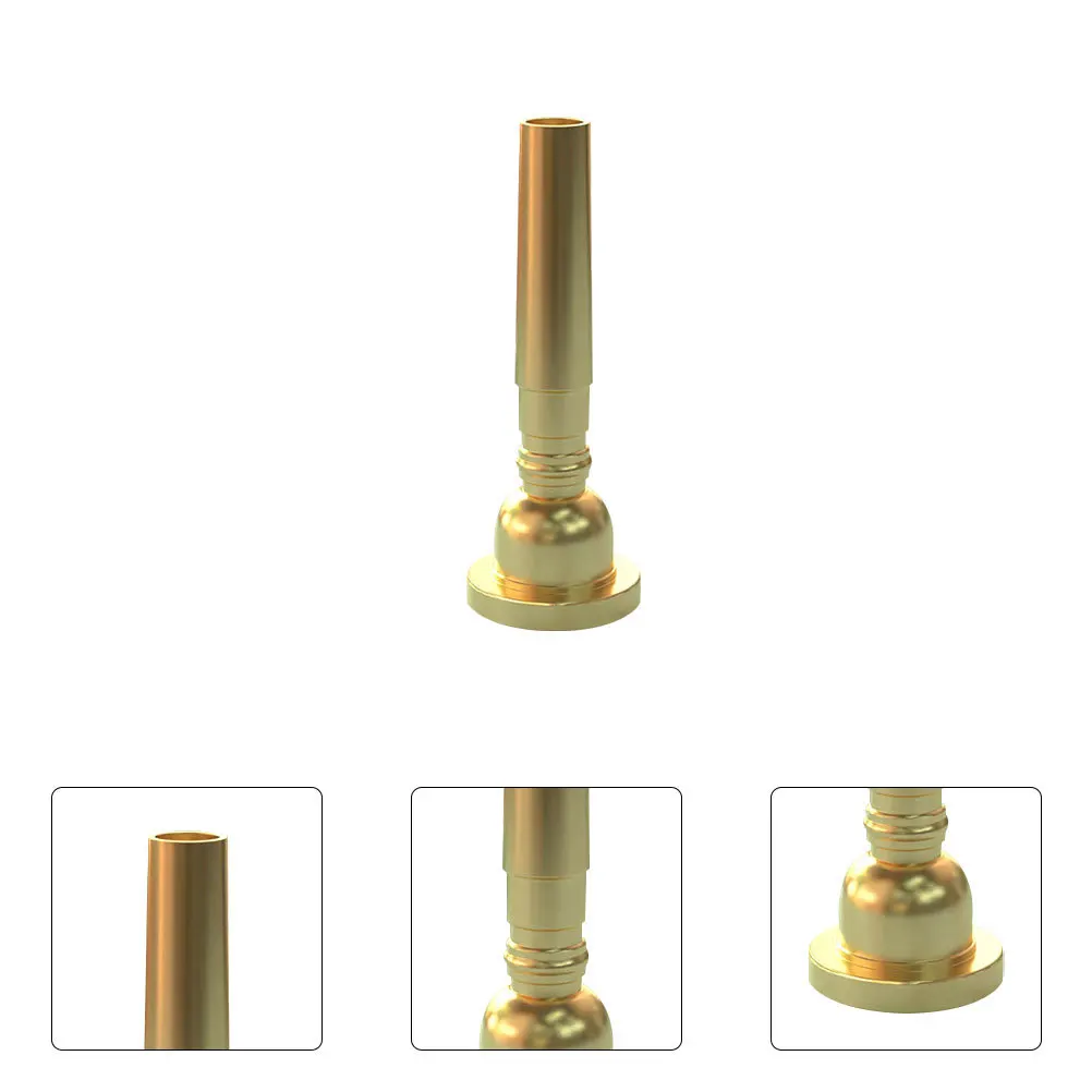 

Creative Trumpet Mouthpiece Design Superior Material Durable Rust Proof Wear Resistant Suitable for Various Player Levels
