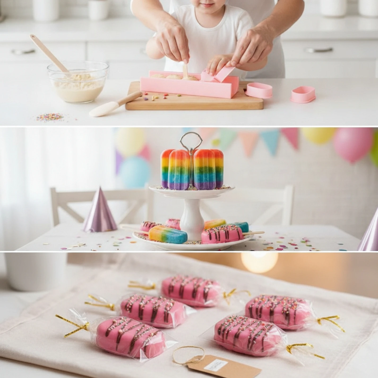 Conjunto de 3 Moldes para Boli - Kitchen Accessories For Baking avaliação e preço