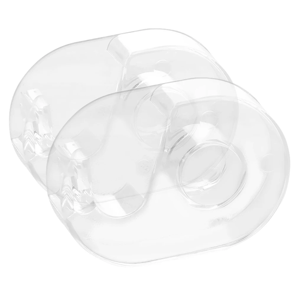 2 Pcs Tape Holder Office Dispenser Dispensers Stickers Portable Washi Mini Adhesive