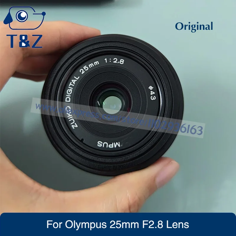 

98%New Original 25mm F2.8 Wide-angle prime lens For Olympus E-5 E-600 E-620 E-420 Camera 4/3 Mount Lens