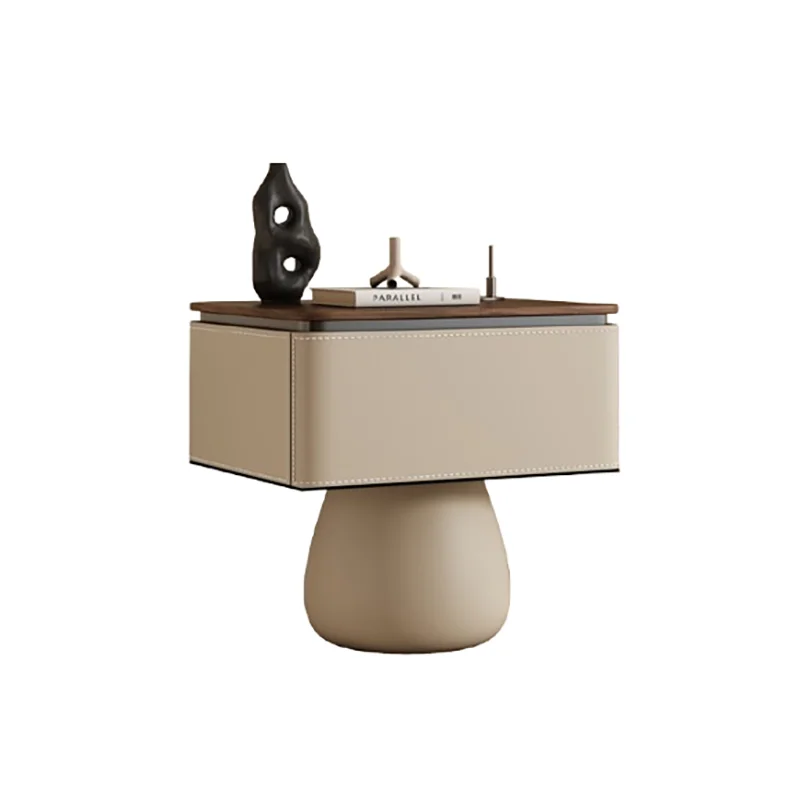 Creative Trendy Luxury Bedside Table Modern Space Saving Nightstands Aesthetic Comodino Camera Da Letto Bedroom Furniture