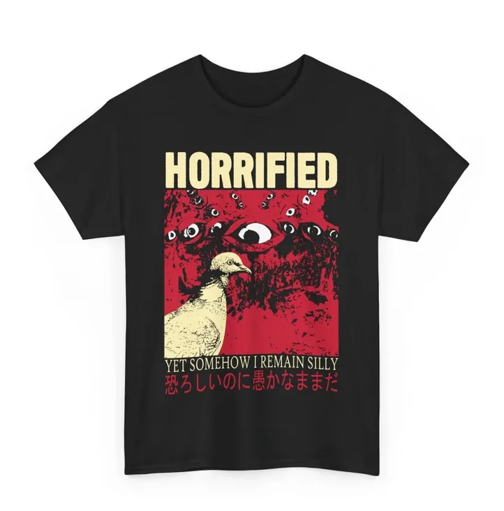 Horrified Pigeon T-Shirt