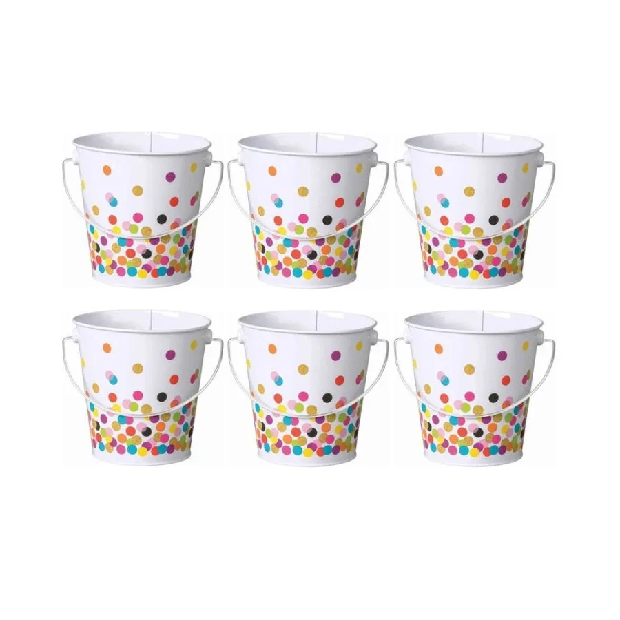 

Confetti Bucket Set of 6