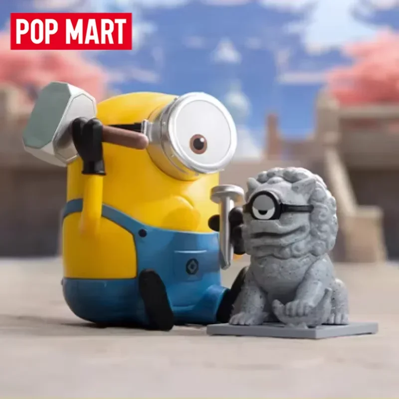 

POP MART Миньоны Reiseberichte von China Serie Blind Box Toys Kawaii Аниме Фигурка Сюрприз Подлинная Mystery Box Куклы