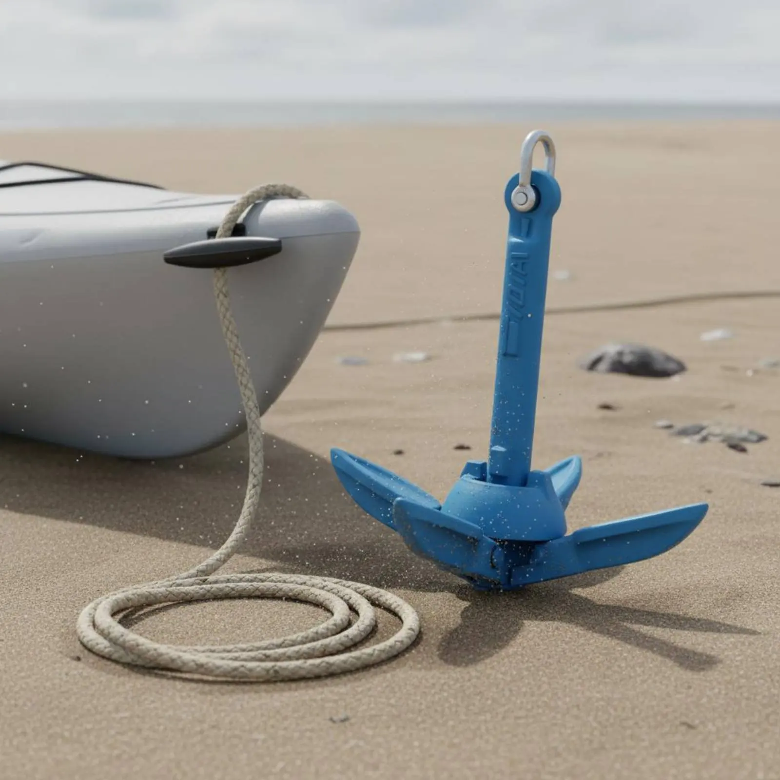

Folding Grapnel Anchor Lightweight Space-Saving Grapnel Anchor Kit Aquatic Hardware Easy to Use Watersport Accessory