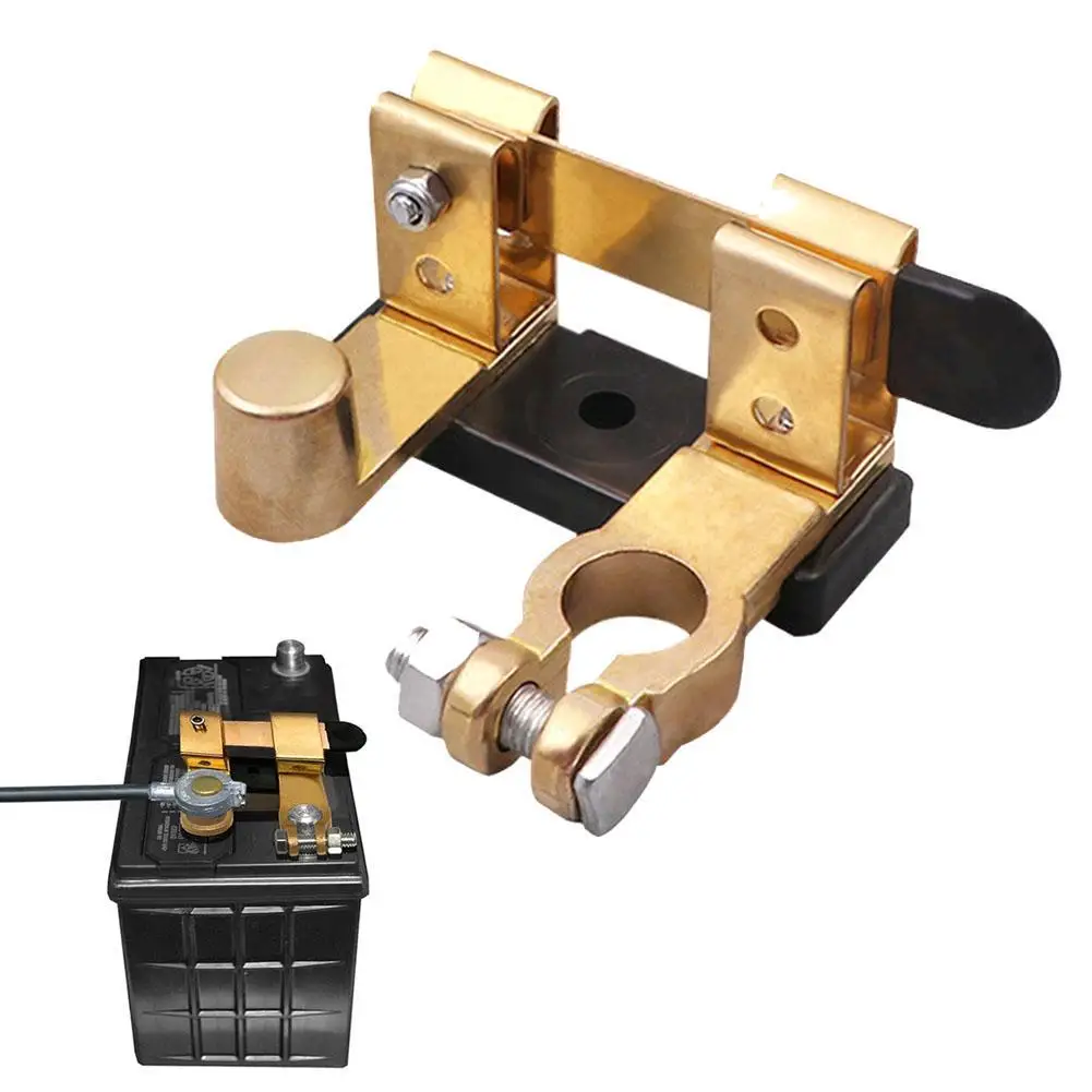 Knife Type Car Power Cut-off Universal Battery Isolation Prevent Electric Leakage Protection 12V/24V Battery Disconnect