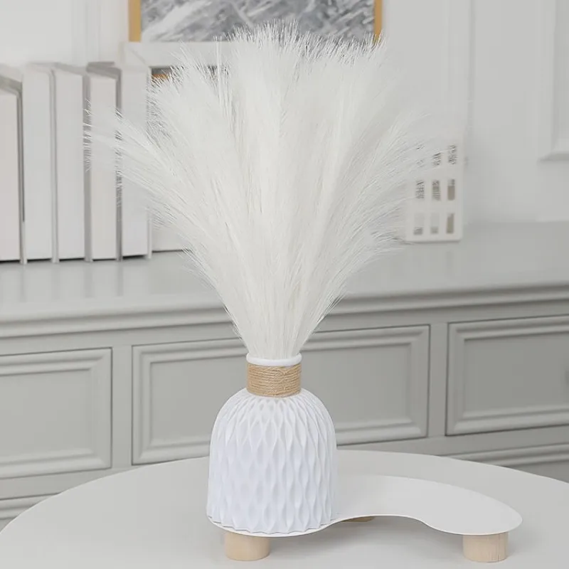 10 30 قطعة/الوحدة الزهور الاصطناعية رقيق Pampas العشب باقة لحفل زفاف المنزل زهرية الديكور بوهو نبات صناعي زهور القصب #2