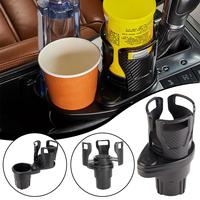360 Rotating Car Cup Holder Multifunction 4 In 1 Adjustable Car Mobile Expander Mount Cup Adapter Cup Phone Holder Dual Hol U9Z2