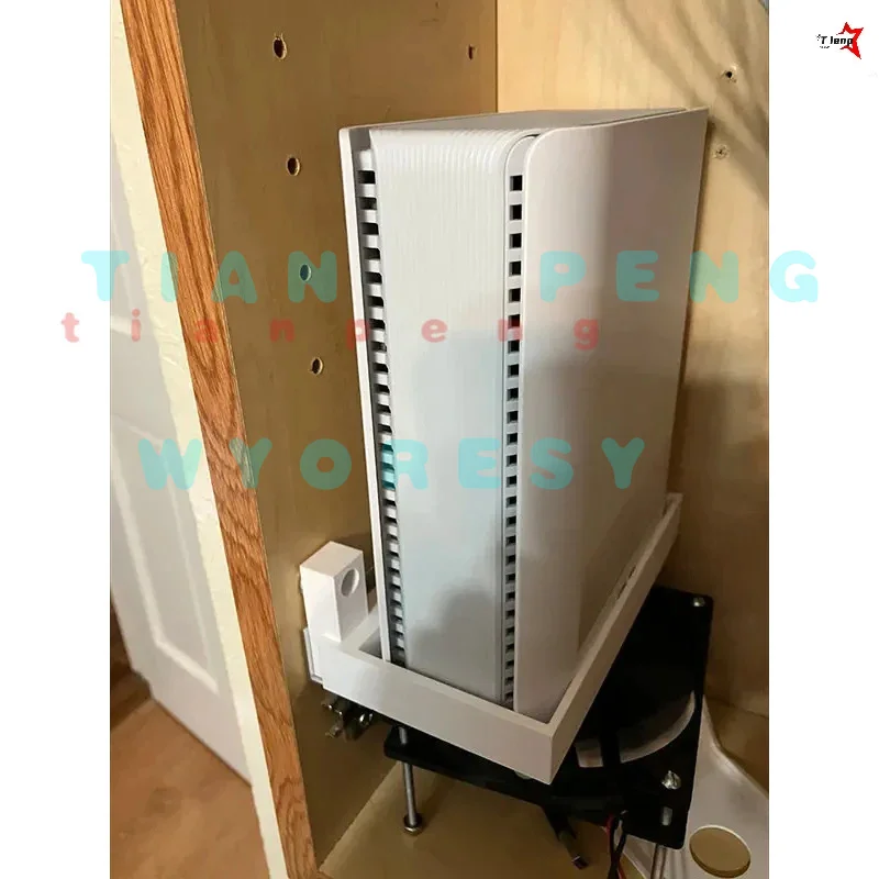 Secure Lock Storage Support Rack for Asus BT10 Hold Heavy Network‑gear Weight Prevent Surface Scratch From Daily Outer Friction