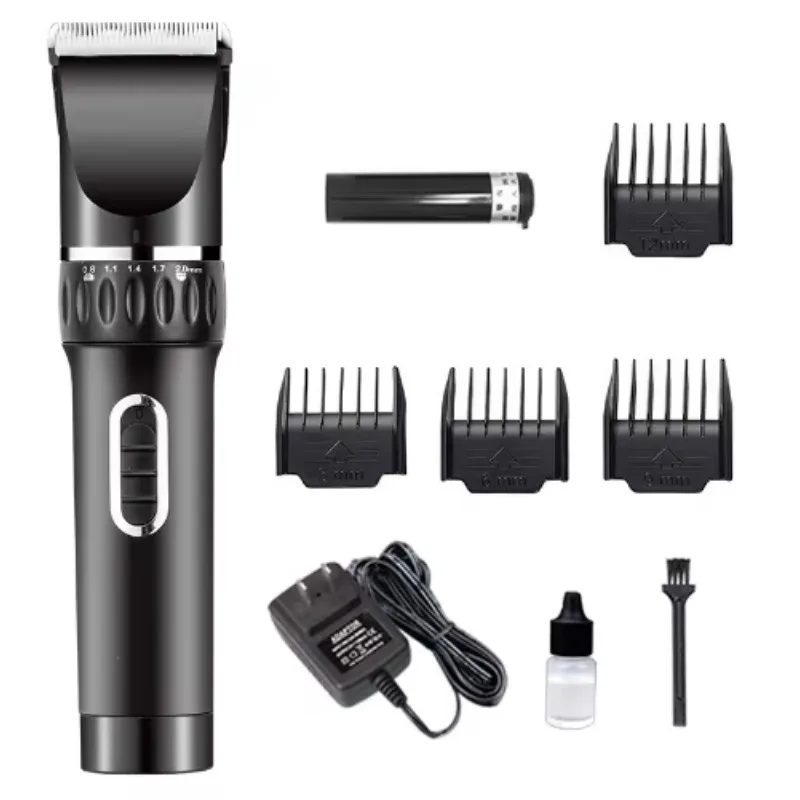 

Профессиональный беспроводной набор для груминга: машинка для стрижки шерсти кошек и собак с металлическими лезвиями