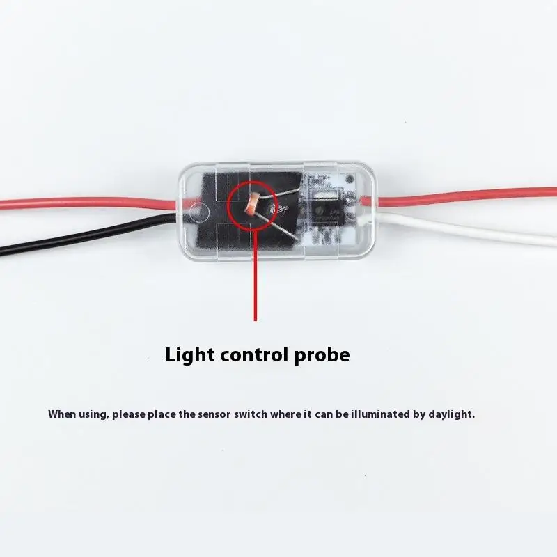 1 Set DC 3.7V 5V 12V 24V 5A Light Sensor Switch Work In Night Or Day Automatic Auto On Off Photocell Street Light Switch