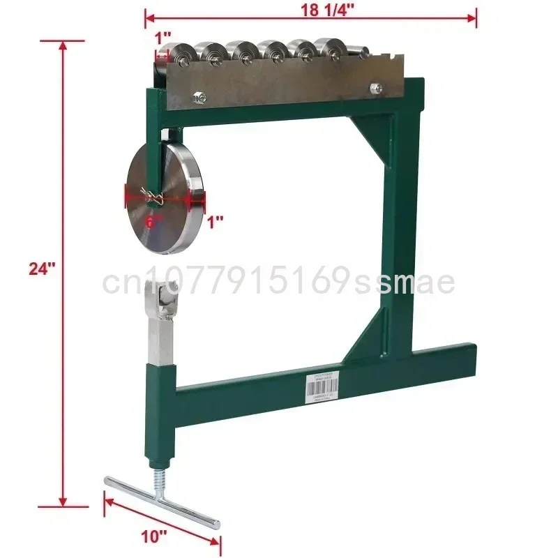 Design Simples e Vice Suporte Colocação, Inglês Roda Metal Shaping Benchtop, Adicional Rodas Inferiores e Rack De Armazenamento