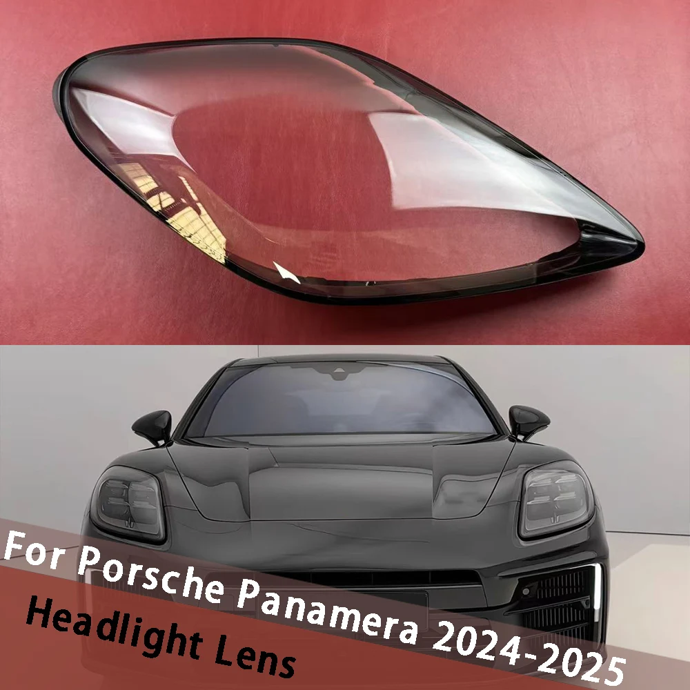 

Для Porsche Panamera 2024 2025 фары, абажур для капота, прозрачная крышка, плексиглас, замена оригинального абажура