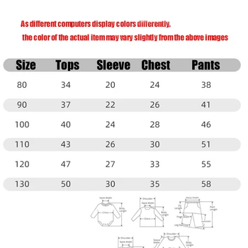 Baby Cotton Pajama Set 2 Baby Pajamas Sets Cotton Child Pajamas Toddler Long Sleeve Baby Nightwear Pyjamas Kids Cartoon Homewear Clothes 2
