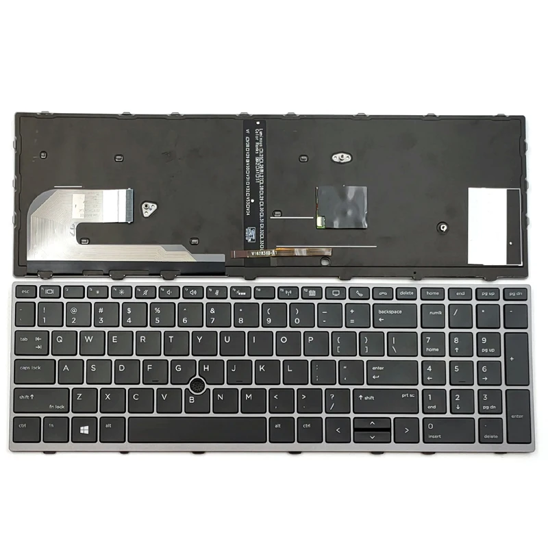 

Новая клавиатура для ноутбука HP Elitebook 850 G5 855 G5 755 G5 750 G5 с подсветкой в США