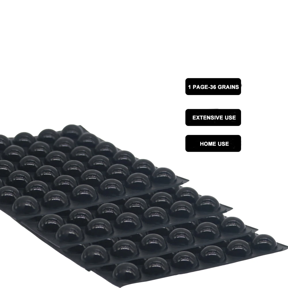 Waterproof Silicone Shock Absorbing Speaker Foot Pads, Anti-Collision Vibration Isolation Feet Nails for HiFi Audio Speakers