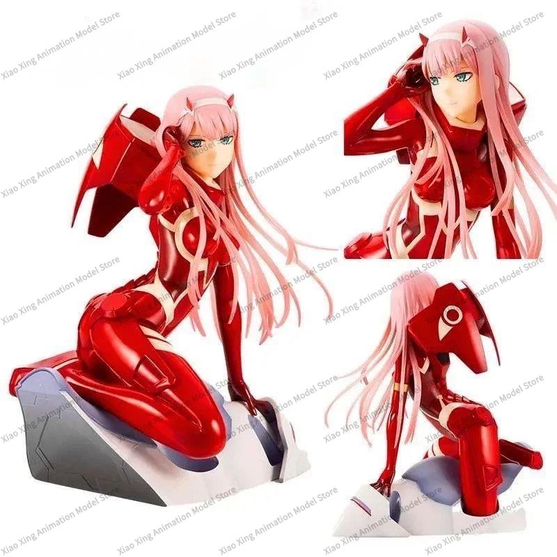 Anime Darling In The FranXX Zero Two 02 Handmade Ornament Figure Pendant Boxed Figure Animation Periphery Creative Gift