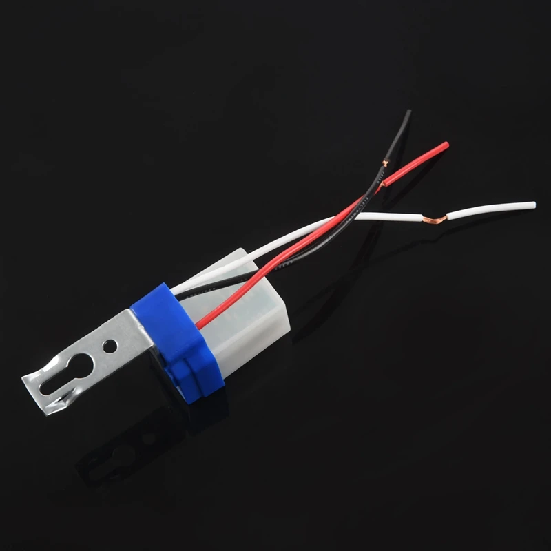 Interruptor automático de luz Crepúsculo, Sensor de luz, 3X AC DC 12V 10A
