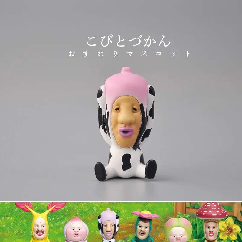 Japan Echte QUALIA Kobito Farm Elf Puppe Gashapon Kapsel Spielzeug Action Figur Ornamente Modell Groß