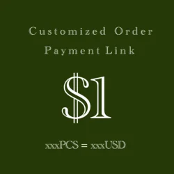 Customized Order Payment Custom Convenient Link Xxx Pcs Paid=xxx USD Amount