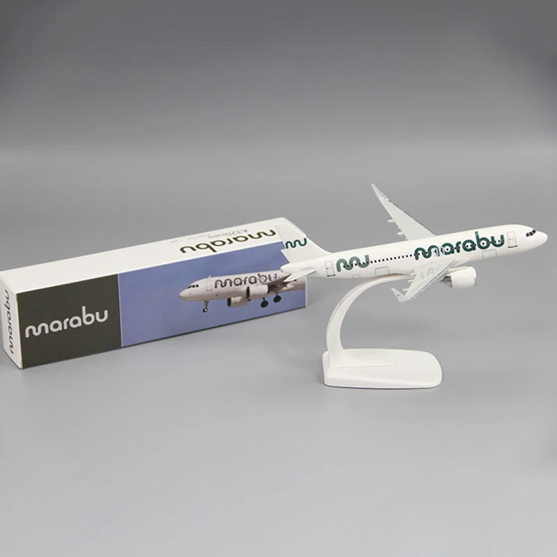 

Новый масштаб 1:200 A320NEO Marabu Airline ABS пластик модель самолета игрушки модель самолета сборка коллекция дисплей вентилятор