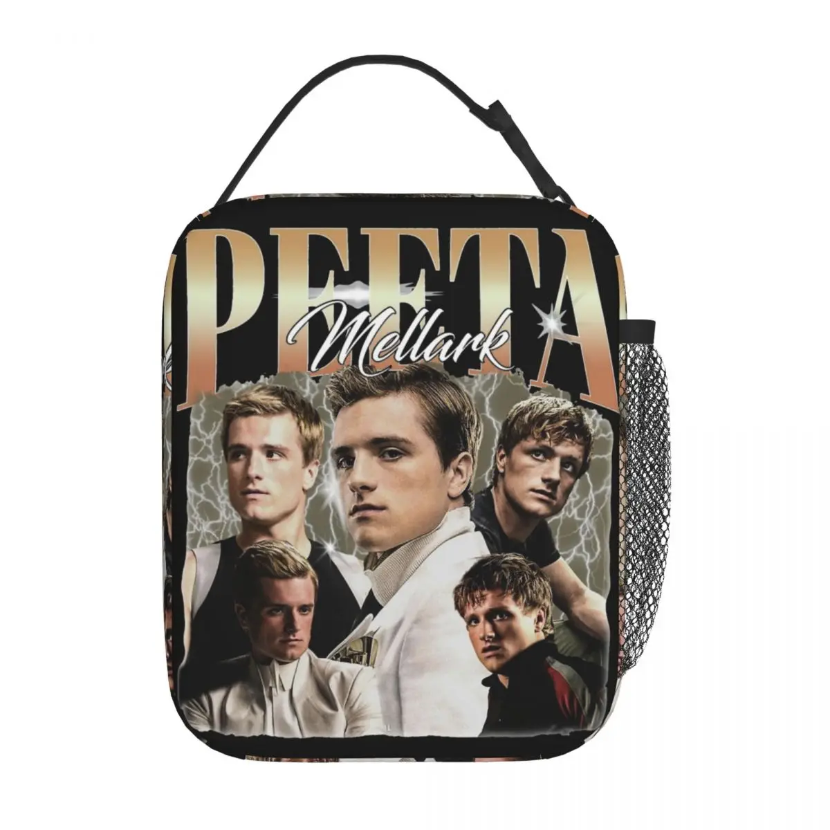 Peeta Mellark Fan Gifts Product Insulated Lunch Tote Bag For Travel Food Storage Bag Portable Cooler Thermal Lunch Boxes