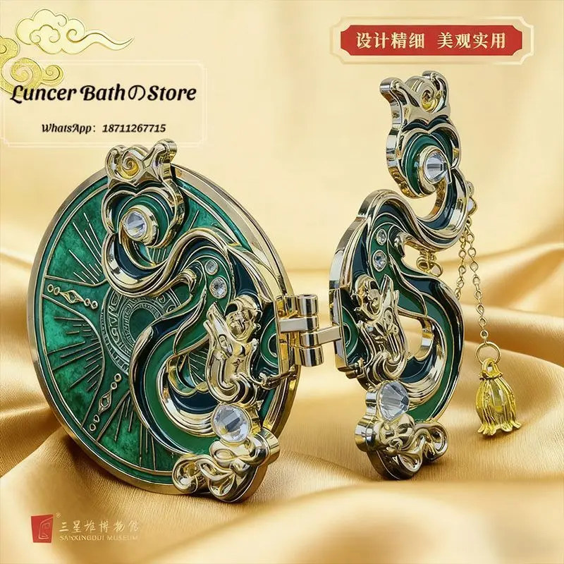 Merchandise Stacked Feather Streamer Body Mirror Chinese Antique Premium Exquisite Gift Box Commemorative Gift