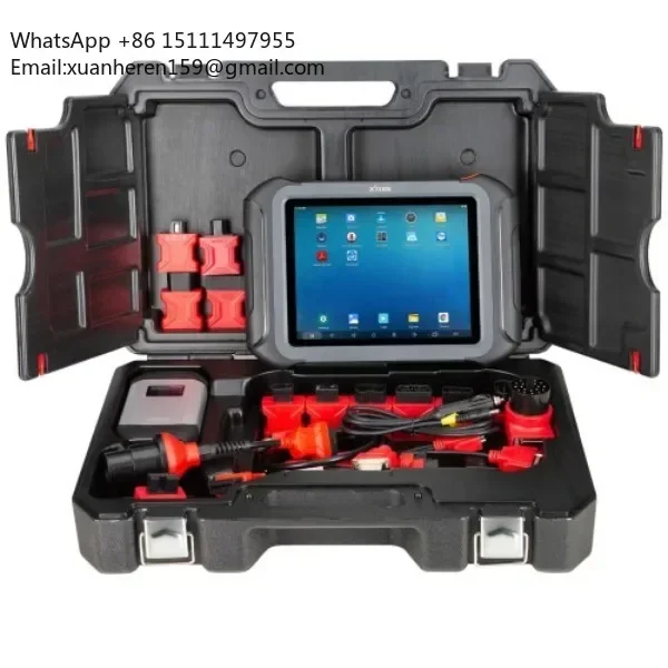 2024 XTOOL D9S D9 Automotive Diagnostic Tool ECU Coding Topology Map Key Programming Xtool Bi-Directional Tool WIFI Connection