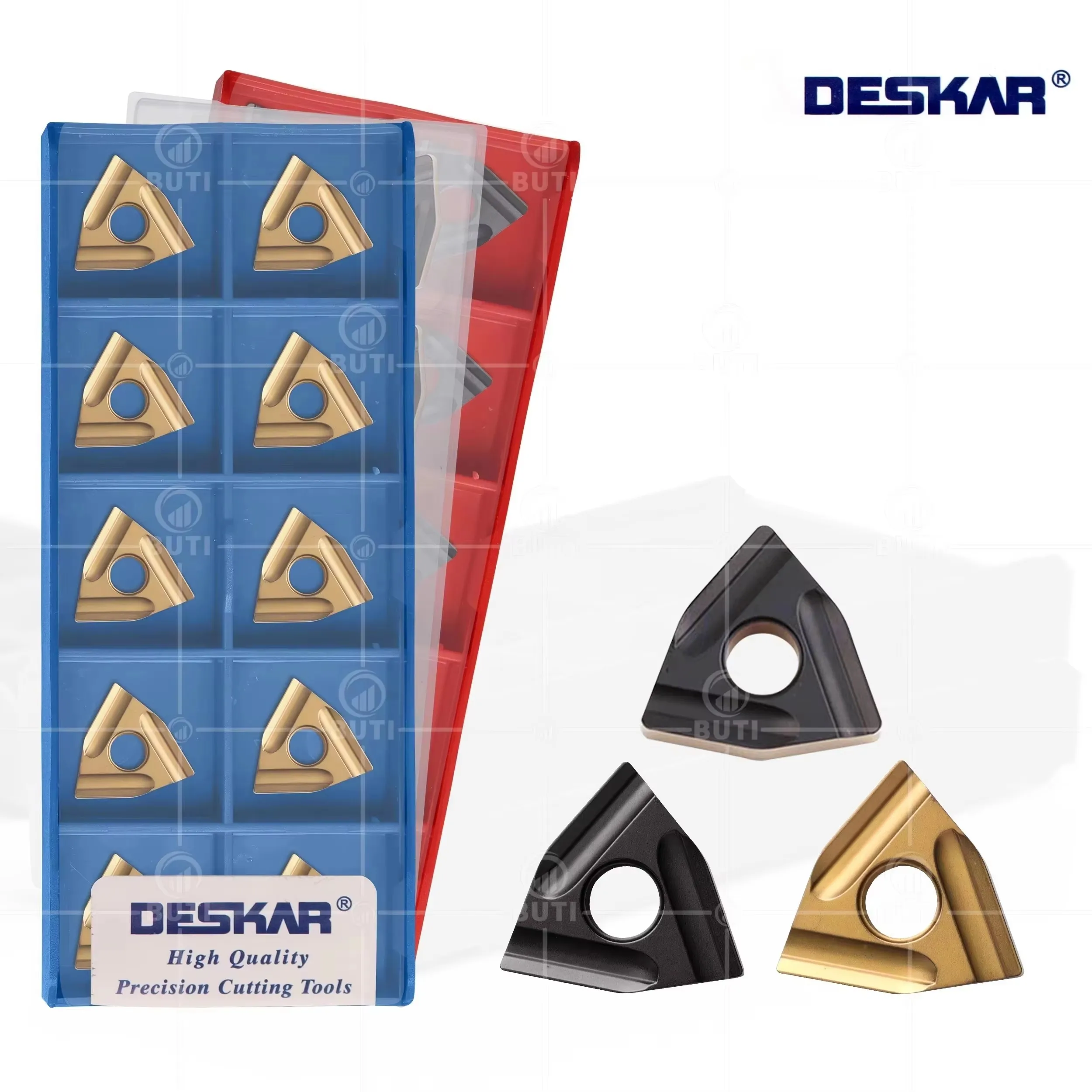 DESKAR 100% Original WNMG080404R-S 080404L-S 080408R-S LF9018 LF9118 LF9218 Numerical Control Lathe Turning Insert Cutting Tool